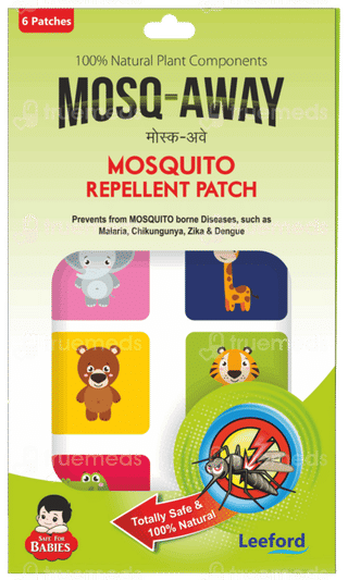 Mosq Away Mosquito Repellent For Kids Patch 6