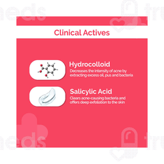 The Derma Co Micro Tip Salicylic Acid Patches 24