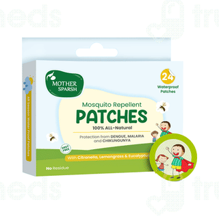 Mother Sparsh Mosquito Repellent Waterproof Patches 24