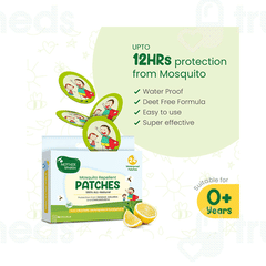 Mother Sparsh Mosquito Repellent Waterproof Patches 24