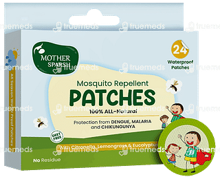 Mother Sparsh Mosquito Repellent Waterproof Patches 24