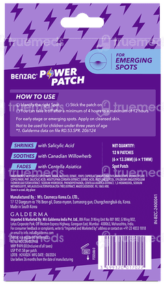 Benzac Fast Fix 3 In 1 Technology Power Patch 12