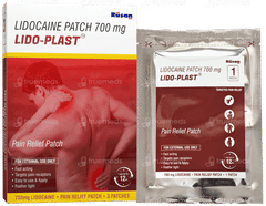 Lido Plast 700Mg Patches 3