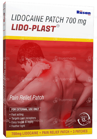 Lido Plast 700Mg Patches 3
