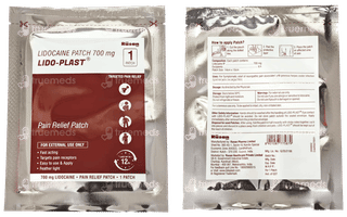 Lido Plast 700Mg Patches 3
