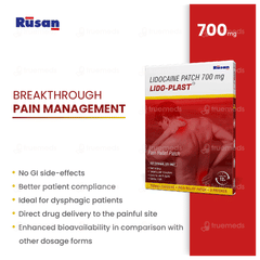 Lido Plast 700Mg Patches 3