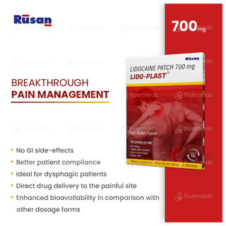 Lido Plast 700Mg Patches 3