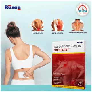 Lido Plast 700Mg Patches 3