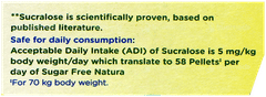 Sugar Free Natura Pellets 500