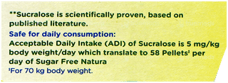 Sugar Free Natura Pellets 500