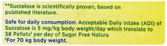 Sugar Free Natura Pellets 200