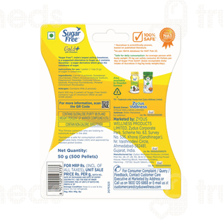 Sugar Free Gold Plus With Chromium Pellets 500