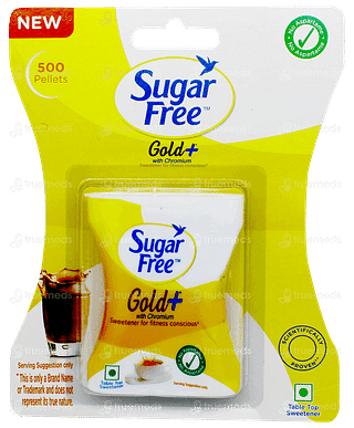 Sugar Free Gold Plus With Chromium Pellets 500