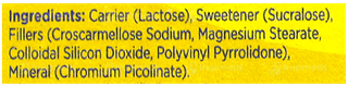 Sugar Free Gold+ With Chromium Pellets 100
