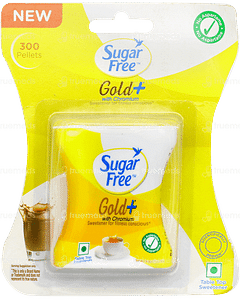 New Sugar Free Gold Plus With Chromium Pellets 300