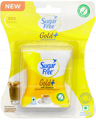 New Sugar Free Gold Plus With Chromium Pellets 300