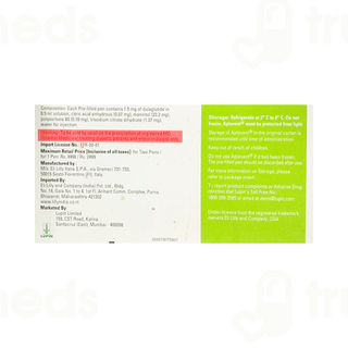 Aplevant 1.5mg Pre Filled Pen 0.5ml Pack Of 2 Injections