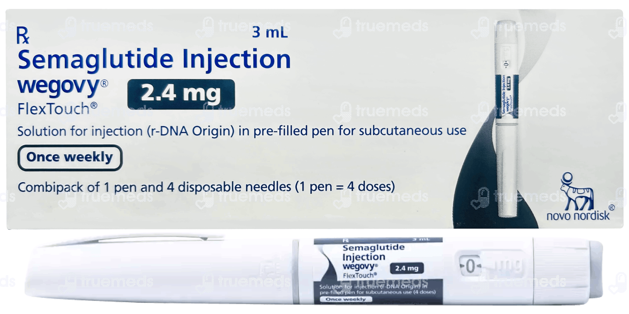 Wegovy 24mg Flextouch Pre Filled Pen 3ml - Uses, Side Effects, Dosage, Price | Truemeds Wegovy 24mg Flextouch Pre Filled Pen 3ml - Uses, Side Effects, Dosage, Price | Truemeds