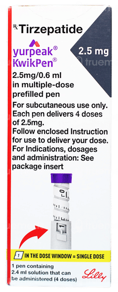 Yurpeak 2.5mg Kwikpen 2.4ml