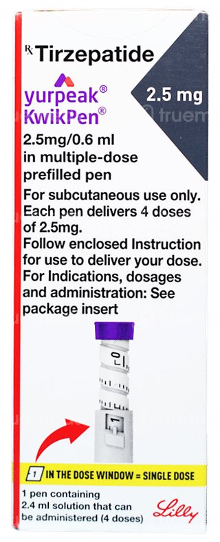 Yurpeak 2.5mg Kwikpen 2.4ml