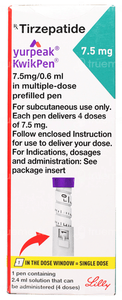 Yurpeak 7.5mg Kwikpen 2.4ml