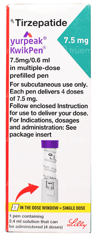 Yurpeak 7.5mg Kwikpen 2.4ml