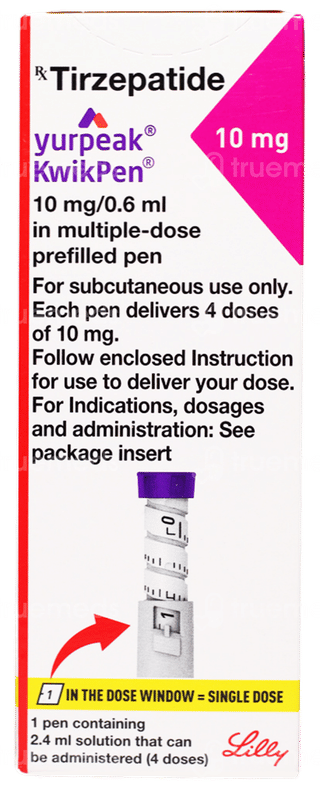 Yurpeak 10mg Kwikpen 2.4ml