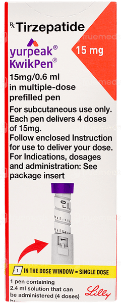 Yurpeak 15mg Kwikpen 2.4ml