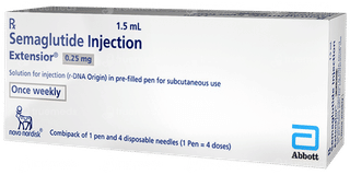 Extensior 0.25mg Combipack Pre Filled Pen 1.5ml With Disposable Needles 4