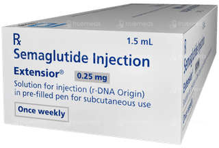 Extensior 0.25mg Combipack Pre Filled Pen 1.5ml With Disposable Needles 4