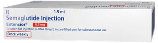 Extensior 0.5mg Combipack Pre Filled Pen 1.5ml With Disposable Needles 4