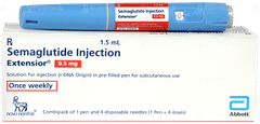 Extensior 0.5Mg Combipack Pre Filled Pen 1.5Ml With Disposable Needles 4