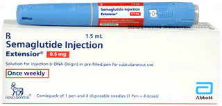 Extensior 0.5Mg Combipack Pre Filled Pen 1.5Ml With Disposable Needles 4