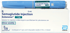 Extensior 1Mg Combipack Pre Filled Pen 3Ml With Disposable Needles 4