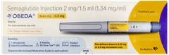 Obeda 0.25mg/0.5mg Pre Filled Pen 1.5ml With 32g Needles 6
