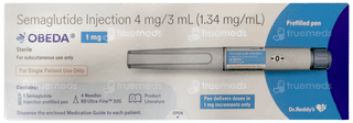 Obeda 1mg Pre Filled Pen 3ml With 32g Needles 6
