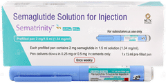 Sematrinity 0.25mg/0.5mg Combipack Pre Filled Pen 1.5ml With Disposable Hypodermic Needles 6