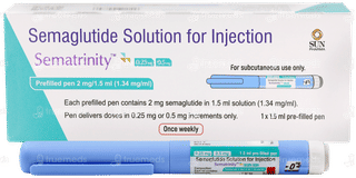 Sematrinity 0.25mg/0.5mg Combipack Pre Filled Pen 1.5ml With Disposable Hypodermic Needles 6