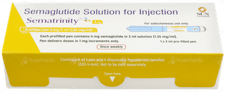 Sematrinity 1mg Combipack Pre Filled Pen 3ml With Disposable Hypodermic Needles 4