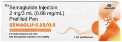 Semaglu 0.25/05 Prefilled Pen 3ml With 32g Needles 4