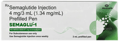 Semaglu 1 Prefilled Pen 3ml With 32g Needles 4