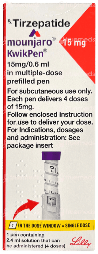 Mounjaro 15Mg Kwikpen 2.4Ml