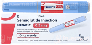 Ozempic 0.5Mg Combipack Pre Filled Pen 1.5Ml With Disposable Needles 4