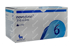 Novofine Needle 31 G 6 Mm Pack Of 100