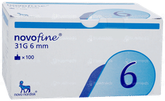 Novofine Needle 31g 6 Mm Pack Of 100 Novofine Needle 31g 6 Mm Pack Of 100