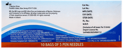 Bd Ultra Fine Iii 5Mm 31G Mini Pen Needle 5 Bd Ultra Fine Iii 5Mm 31G Mini Pen Needle 5