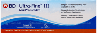 Bd Ultra Fine Iii 5Mm 31G Mini Pen Needle 5