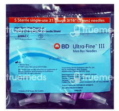 Bd Ultra Fine Iii 5mm 31g Mini Pen Needle 5 Bd Ultra Fine Iii 5mm 31g Mini Pen Needle 5