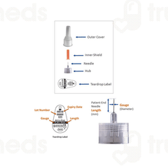 Accu Fine Pen Needle 4Mm 32G 100