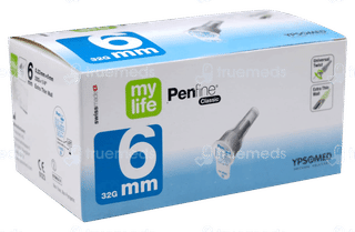 My Life Penfine Classic 6Mm 32G Insulin Pen Needle 100